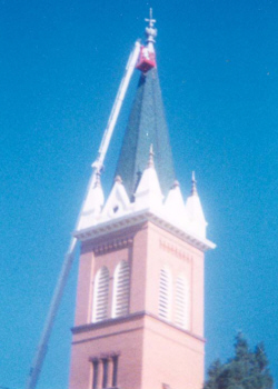 Brandt Contracting, Inc. - Steeple-Repairs.com - Pisek, North Dakota
