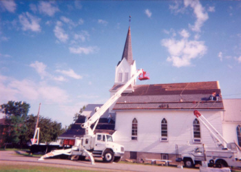 Brandt Contracting, Inc. - Steeple-Repairs.com - Pisek, North Dakota